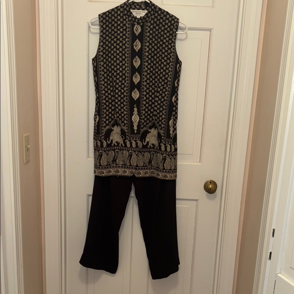 Indian Print Pant Suit